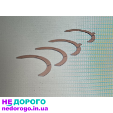 Комплект півкілець A189/4 для двигуна, українське виробництво, відмінна якість, підходить для різних об'ємів двигуна та типів палива.