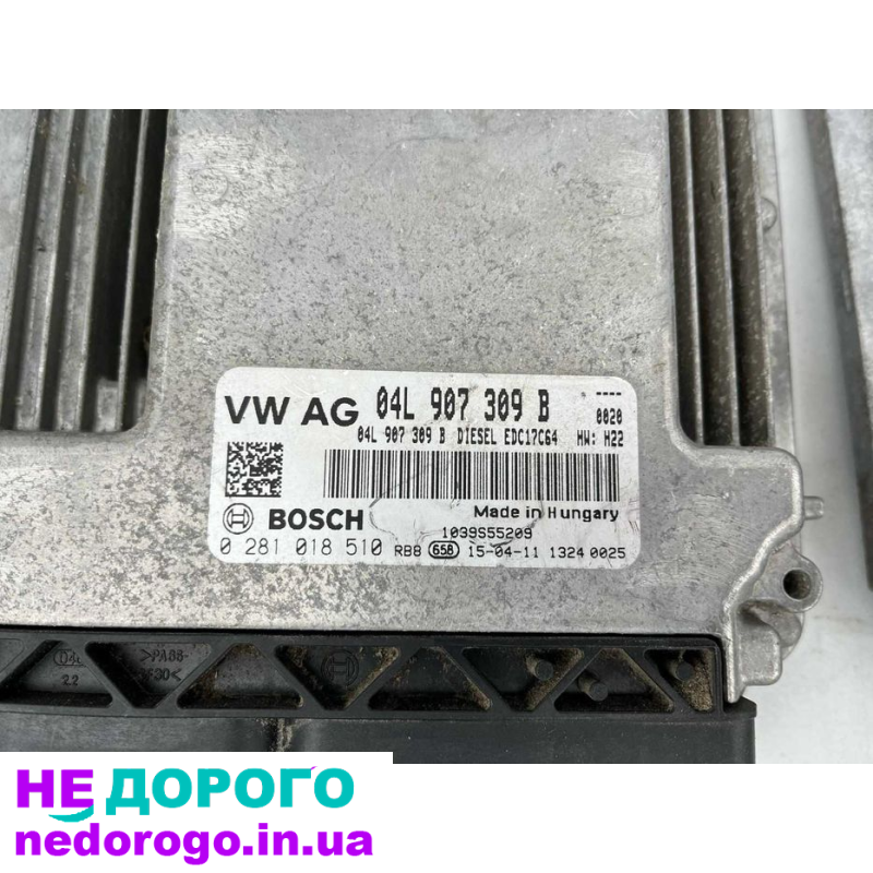 Блок двигуна VW Audi A3 Golf 7 04L907309D 06K907425B, 2014, 2.0л, бензин.