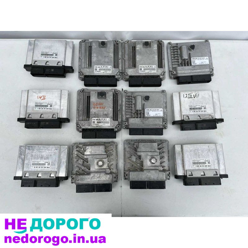 Блок двигуна VW Audi A3 Golf 7 04L907309D 06K907425B, 2014, 2.0л, бензин.