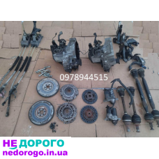 Коробка передач 1,2-1,4 для Skoda Fabia, VW Polo, Seat Ibiza. Полуось, стартер, маховик.