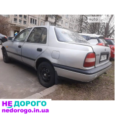 КПП 5-ступенева, двигун бензиновий, генератор 90A, стартер 1.4kW, Nissan Sunny, 1998, 1.6 л.