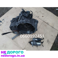 Кпп 2,0 Tdi 6-ступка стартер для Пассат Б6, Октавія А5, Туран, Гольф. 2008 рік, дизель, українська версія.