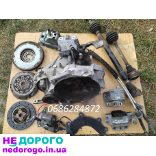 Коробка передач GXZ, полуось, стартер, маховик для Volkswagen Caddy 1.4, 2008, бензин.
