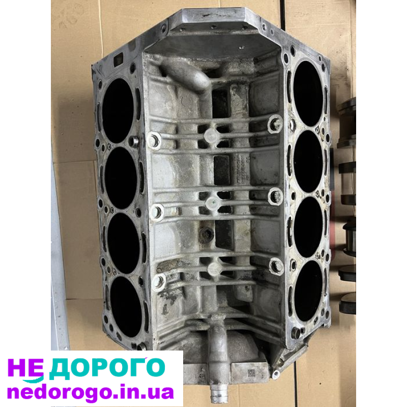 Блок двигуна Mercedes W221 63 AMG M156, 2006 рік, 6.2 л, бензин. Коленвал та поршні в комплекті. Оригінальні запчастини.