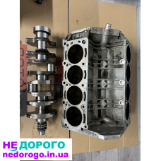 Блок двигуна Mercedes W221 63 AMG M156, 2006 рік, 6.2 л, бензин. Коленвал та поршні в комплекті. Оригінальні запчастини.