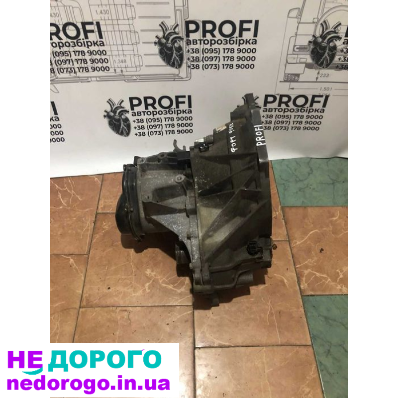 МКПП Ford Focus 98WT7F097AB оригінал, б/у, українська, модель 98, об'єм двигуна 1.6, бензин.
