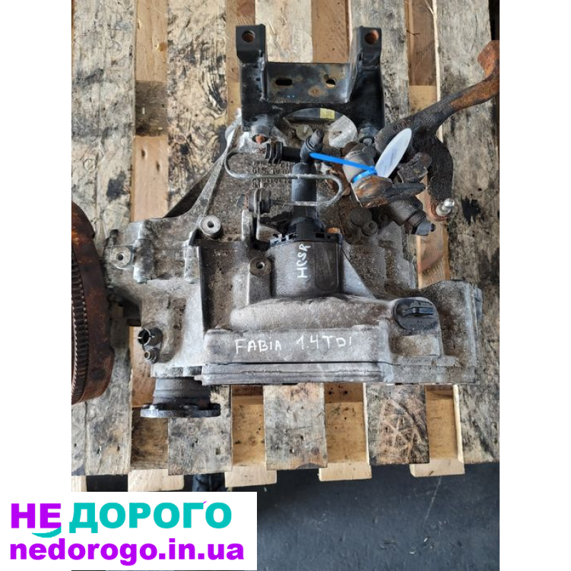 Мкпп Skoda Fabia Roomster 1.4 tdi HCS HCSR коробка передач сцепление
