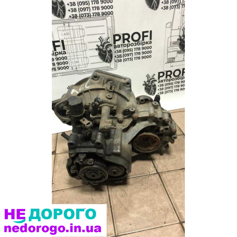 МКПП volkswagen golf III Passat B3 B4 seat skoda 02A301107B