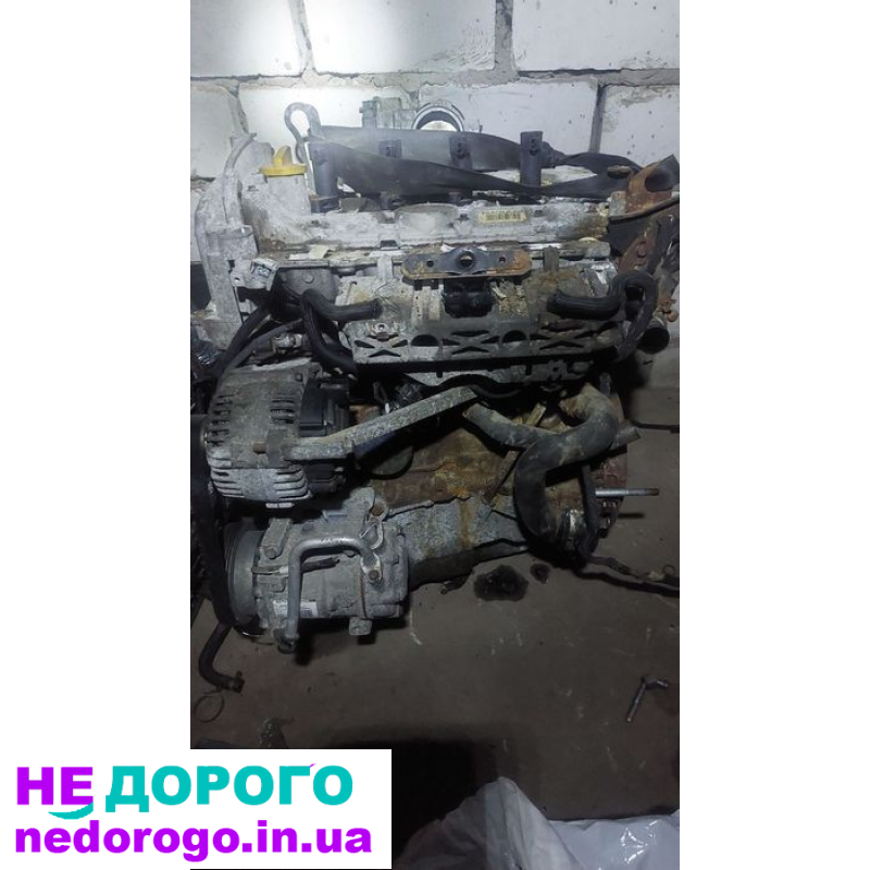 Двигун Renault 1.6 К4М бензин, встановлений на моделях Duster, Clio, Megane, Kangoo. Випущений у різні роки.