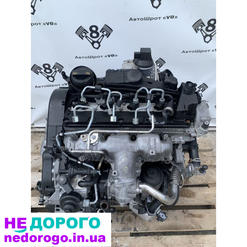 Двигун Мотор 2.0 TDI CBA CBB, турбіна, форсунка СВА СВВ. Volkswagen Passat B6, 2005 рік, 2,0 л, дизель.