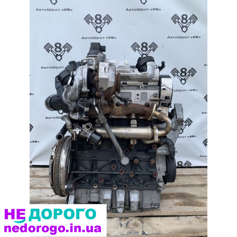 Двигун Мотор 2.0 TDI CBA CBB, турбіна, форсунка СВА СВВ. Volkswagen Passat B6, 2005 рік, 2,0 л, дизель.
