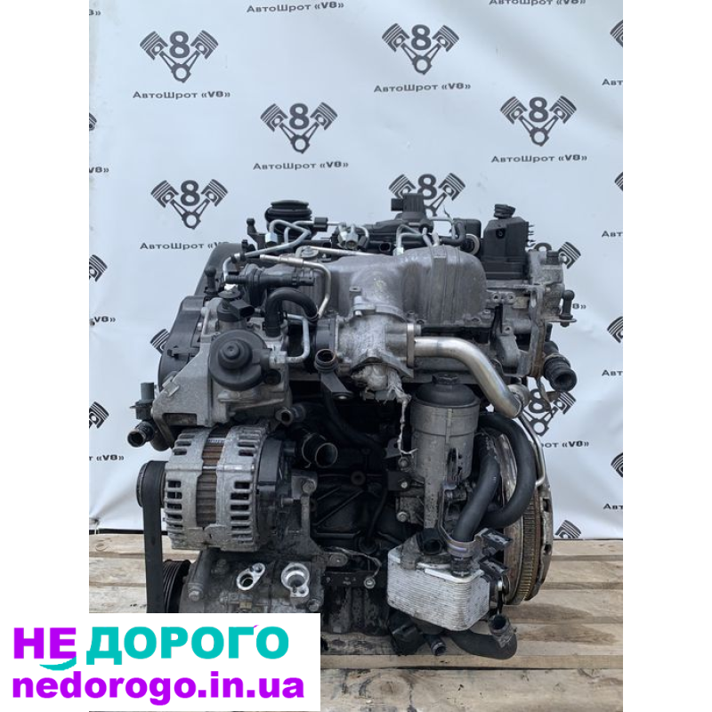 Двигун Мотор 2.0 TDI CBA CBB, турбіна, форсунка СВА СВВ. Volkswagen Passat B6, 2005 рік, 2,0 л, дизель.
