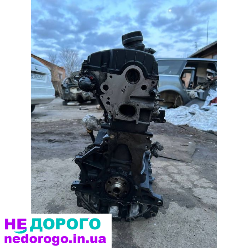 Двигун AJM 1.9 TDI 101 к.с. для Skoda Superb та VW Passat B5, об'єм 1.9 л, рік випуску 160 тис.