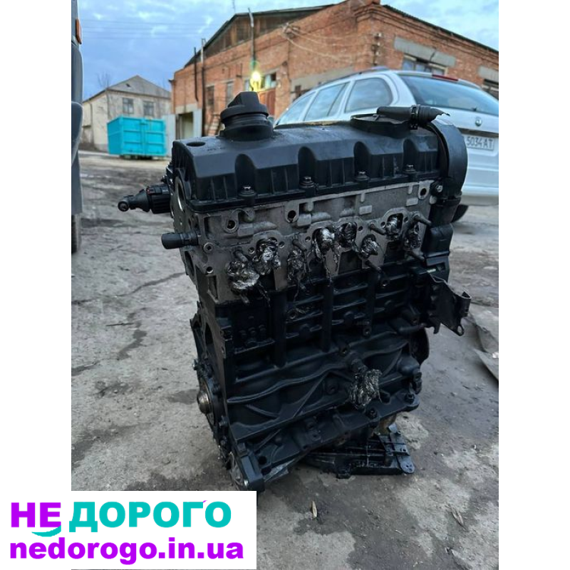 Двигун AJM 1.9 TDI 101 к.с. для Skoda Superb та VW Passat B5, об'єм 1.9 л, рік випуску 160 тис.