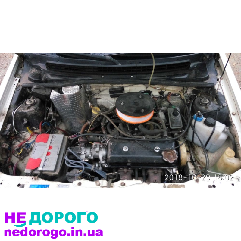 Двигун Honda D15A2, Civic 3 GL, 1984р., 1.5л, бензин.