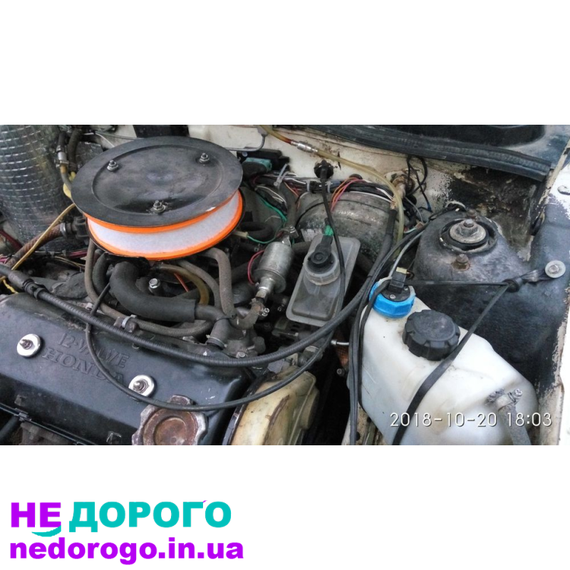 Двигун Honda D15A2, Civic 3 GL, 1984р., 1.5л, бензин.