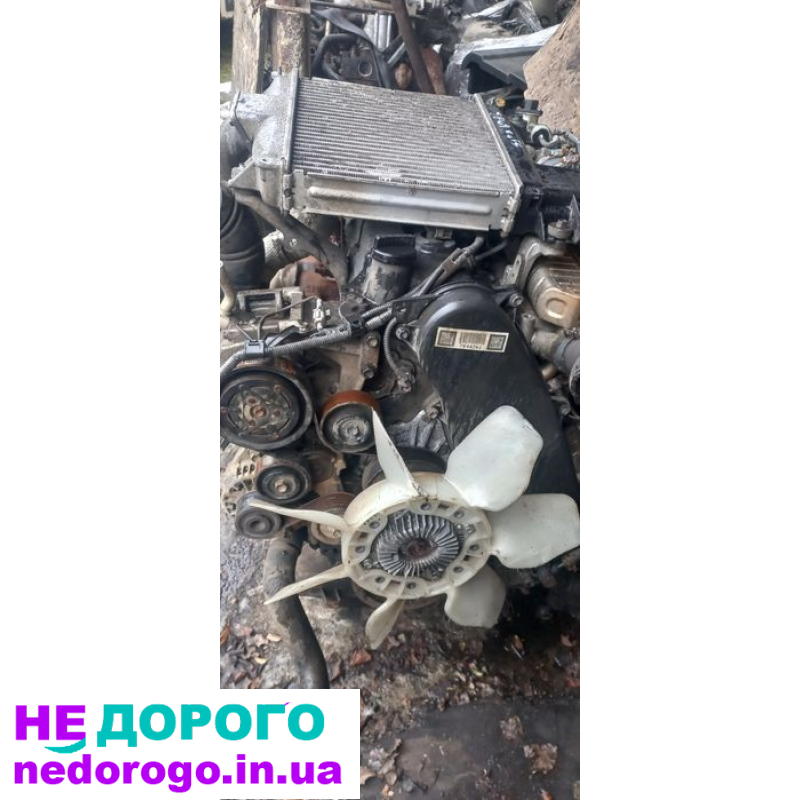 Двигун Toyota D4D 2KD, Hilux та Land Cruiser, 2.5 л, дизель.