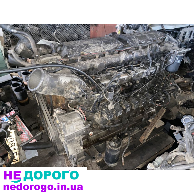 Двигун DAF XF Euro 3, 430 к.с., 2005 рік, об'єм 12,9 л, дизель.