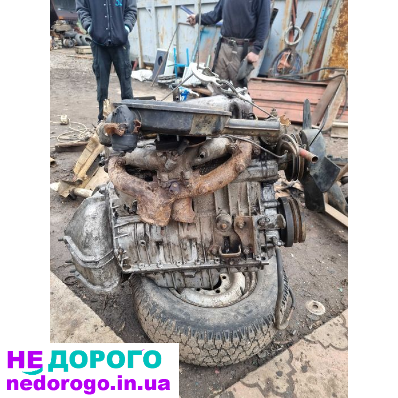 Двигун ГАЗ-24, 2.4 л, бензин, 1985 р. Відмінний стан, готовий до установки.