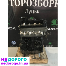 Мотор 2.0 TDI CBA CBB CBD для VW Passat Golf Tiguan Superb 2, 2008 р., дизель, 2.0 л.