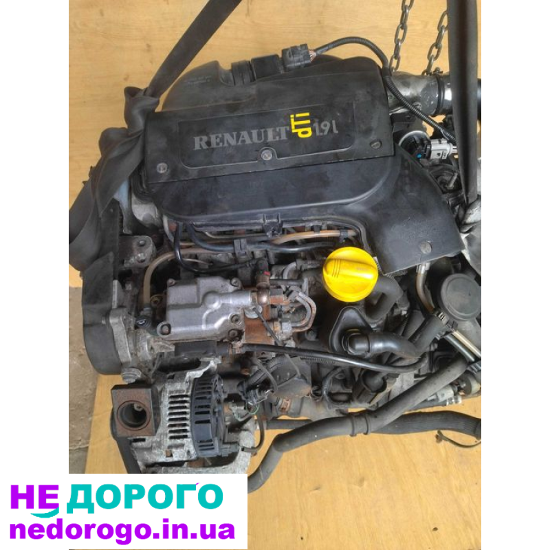 Двигун Renault Kangoo 1.9 dti F8T, 2003 рік, дизель, об'єм 1.9 л.