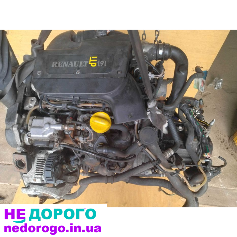 Двигун Renault Kangoo 1.9 dti F8T, 2003 рік, дизель, об'єм 1.9 л.