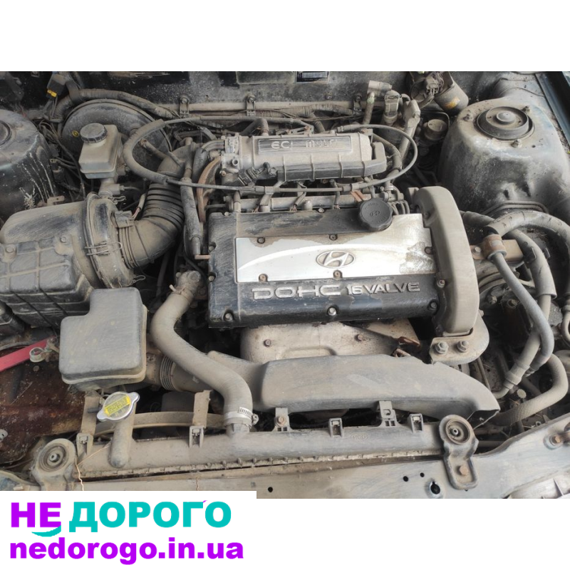 Двигун G4CP 4G63 для Hyundai Kia Mitsubishi, 1990-2004, 2.0 літра, бензин.