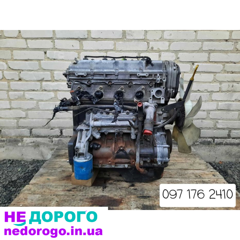 Двигун D4CB для Kia Sorento 2.5 CRDi, Hyundai H-1, H-200. Об'єм 2.5 л, дизельне паливо.