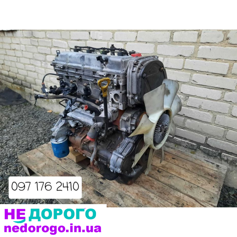 Двигун D4CB для Kia Sorento 2.5 CRDi, Hyundai H-1, H-200. Об'єм 2.5 л, дизельне паливо.