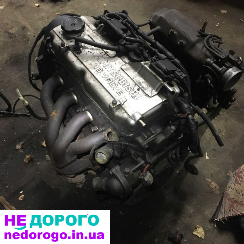 Двигун Mitsubishi 4G93 1.8, бензин, 1991 рік, об'єм 1.8 л.