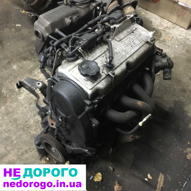 Двигун Mitsubishi 4G93 1.8, бензин, 1991 рік, об'єм 1.8 л.