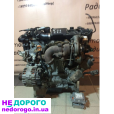 Мотор 1.4HDI BHZ BHX TDCI для Peugeot 206 207 Citroen c2, 2004-2012, дизель, 1.4 л.