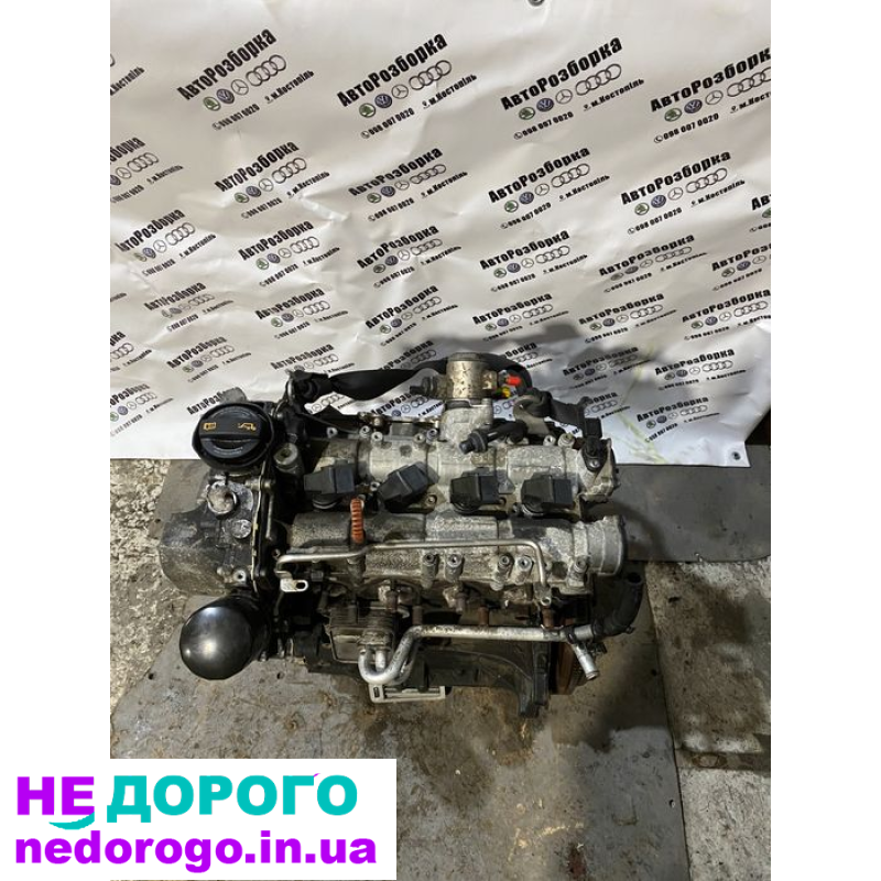 Мотор Volkswagen 1.4 TSI CAX/CAXA, випущений для Skoda та Seat, об'єм 1.4 л, бензин.