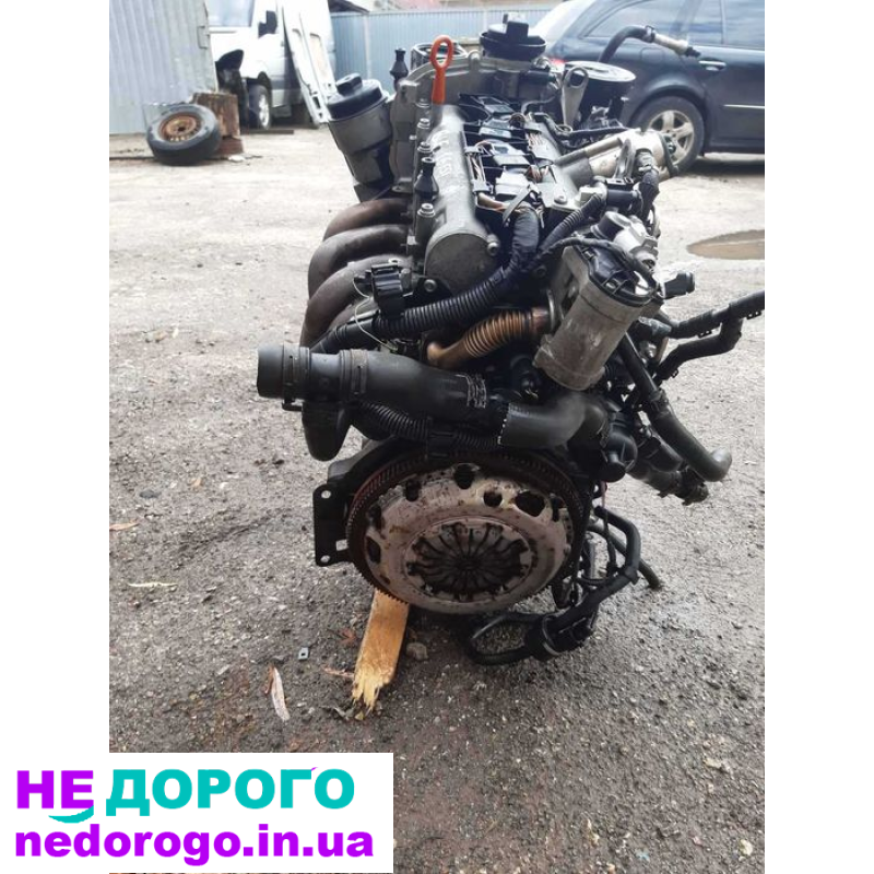 Мотор BLF 1.6 FSI для Passat Touran Skoda A5 Golf 5, 2004-2010, бензиновий двигун.