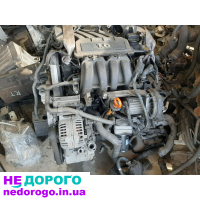 Мотор двигун 1.6 mpi BGU для SKODA A5, PASSAT B6, Touran, Caddy, GOLF. Випущений у 2005 році, об'єм 1.6 л, працює на бензині.