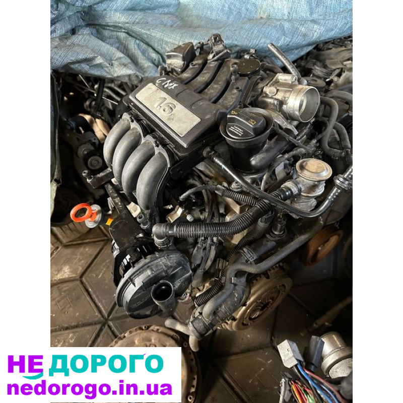 Двигун 1.6 MPI CMX для Volkswagen Skoda, рік випуску, бензиновий, об'єм 1.6 л.