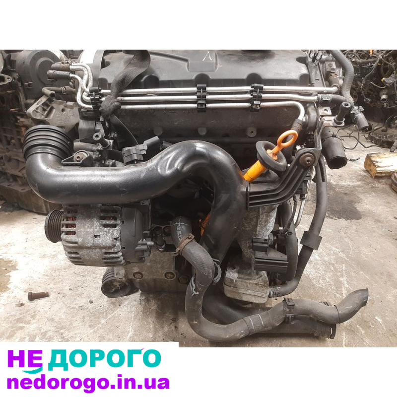 Мотор дизель 1.9 77кв BXE для VW Passat B6 Golf5 Skoda a5.