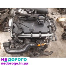 Мотор дизель 1.9 77кв BXE для VW Passat B6 Golf5 Skoda a5.