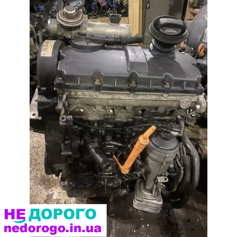 Двигун 1.9 TDI 74 кВт 100 к.с ATD AXR для Шкода Фабія.