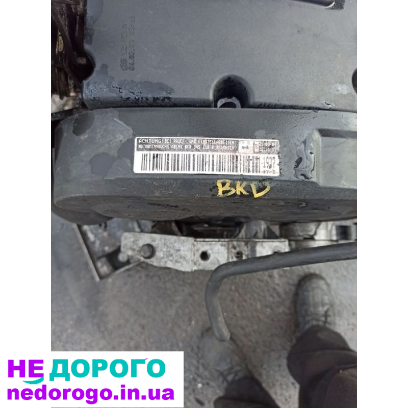 Мотор двигун 2.0 тді BKD 103 Klwt, Тоуран Шкода А5, 2007, дизель, 1968 см³.