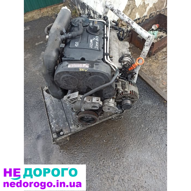 Мотор двигун 2.0 тді BKD 103 Klwt, Тоуран Шкода А5, 2007, дизель, 1968 см³.