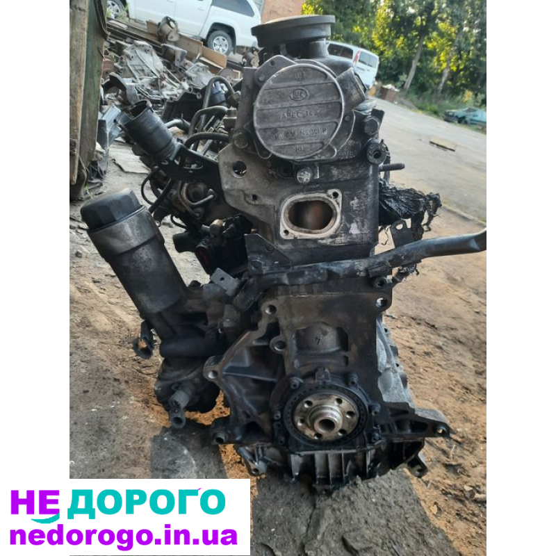 Мотор двигун AGR 1.9 ASV AHF для Фольцваген Гольф 4, Шкода Октавія, Бора. Об'єм 1.9 л, дизельне паливо.