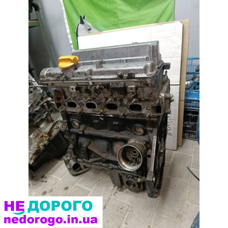 Блок двигуна Opel X18XE1 1,8 2001 бензин Zafira Astra Vectra.