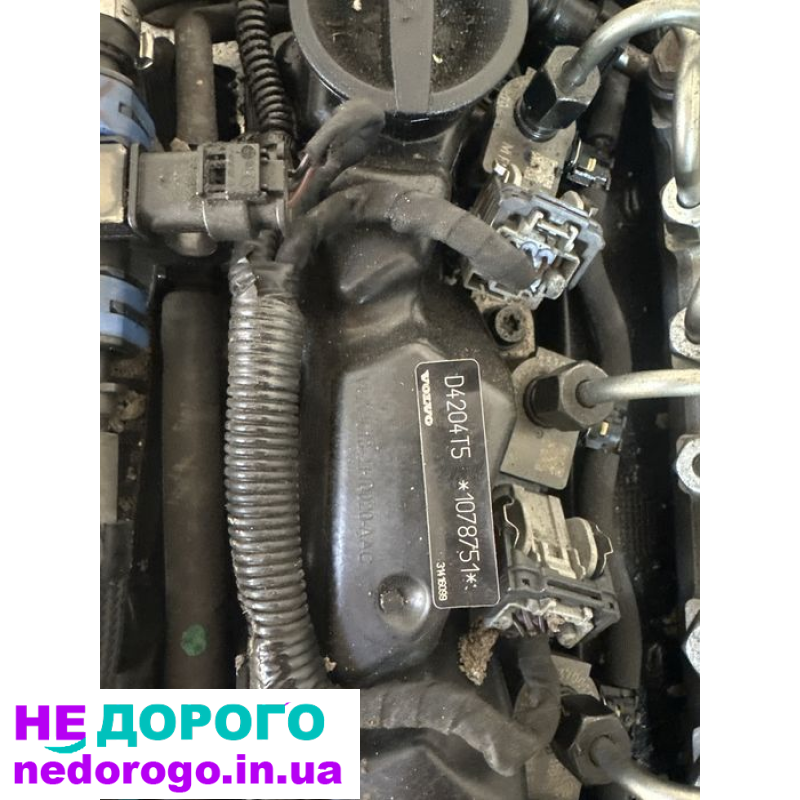 Двигун D4204T5 Volvo 2.0 D, 2014 рік, об'єм 2.0 л, дизель.