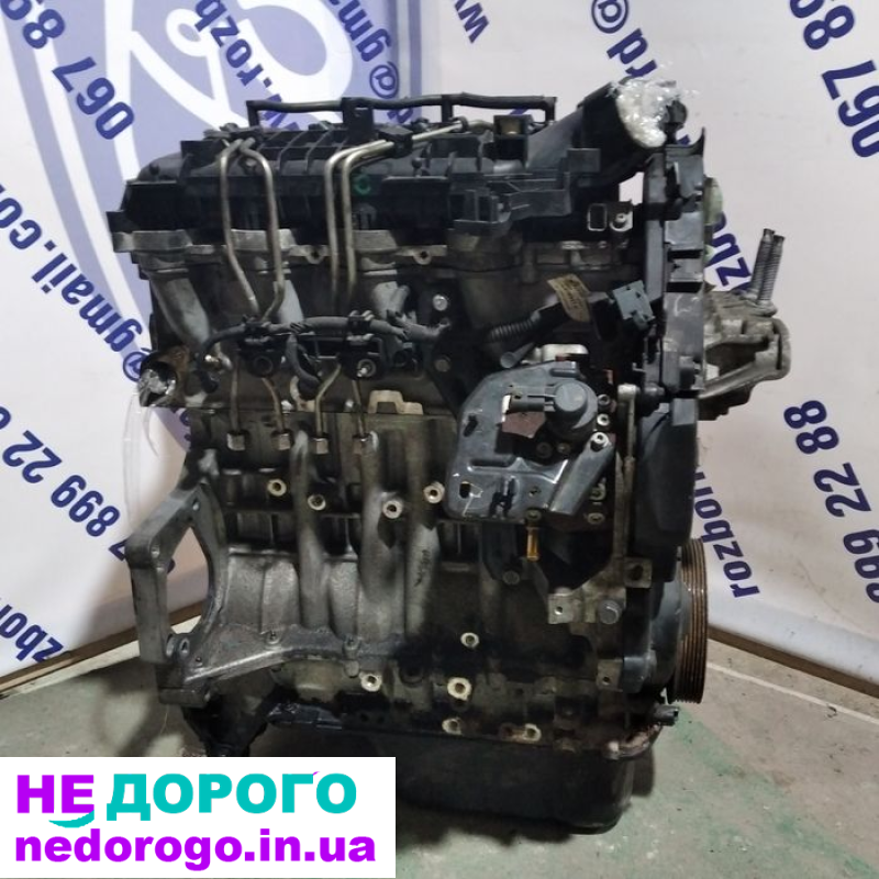 Мотор двигун 1,6 HDI DV6TED4 Ford Focus C-Max 2004 1,6 дизель.