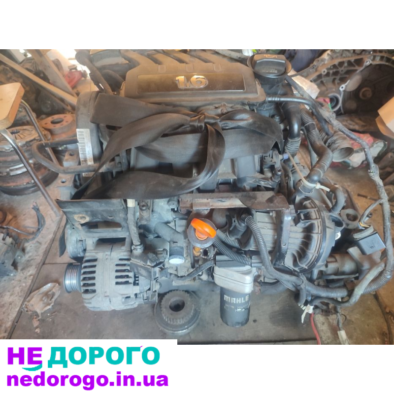 Мотор VW BGU 1.6 mpl для VW Caddi, Skoda, Seat.
