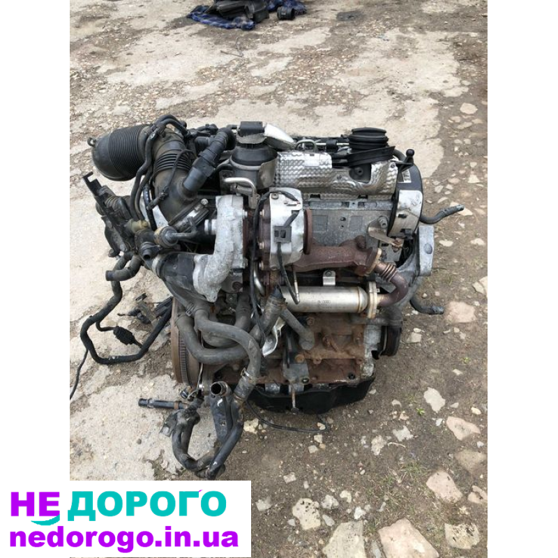 Мотор дизельний 2.0 TDI CBB для Passat B6 B7 CC Tiguan Golf Skoda, 2008 рік, об'єм двигуна 2.0 л, паливо - дизель.