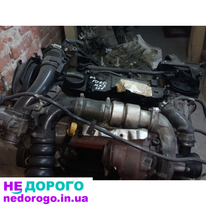 Мотор Ford Focus MK3 1.6D 85кВт T1DB, 2012р., дизель, 1600см3.