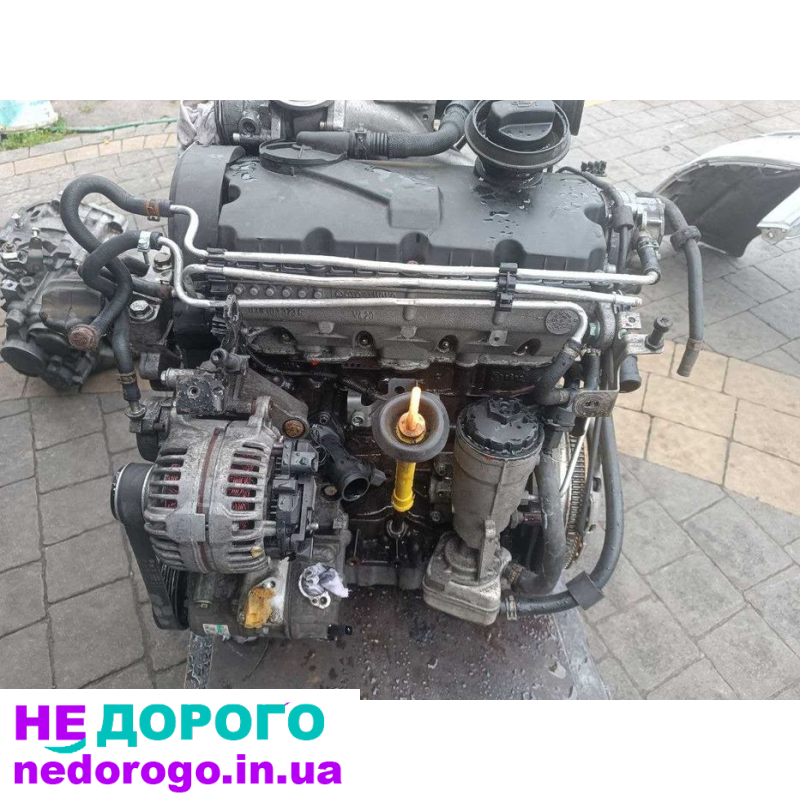 Мотор BKC 2.0 TDI для Passat B6, Touran, Audi. Відмінний стан, 2008 рік, дизель, об'єм 2.0 л.