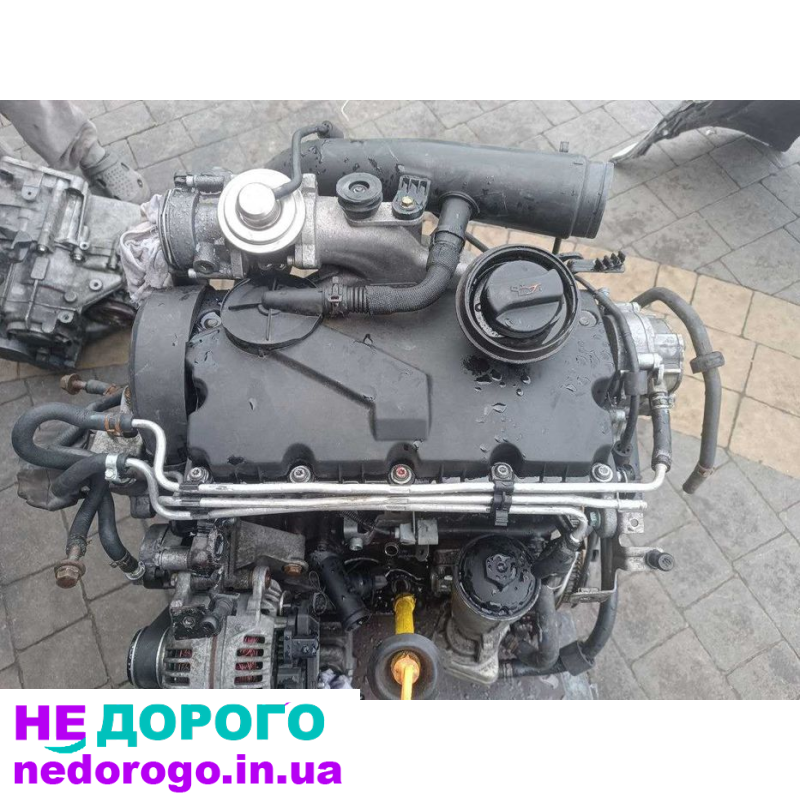 Мотор BKC 2.0 TDI для Passat B6, Touran, Audi. Відмінний стан, 2008 рік, дизель, об'єм 2.0 л.